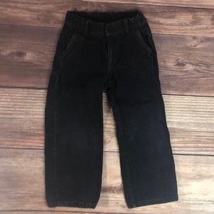Janie and Jack Curduroy dark navy blue pants
